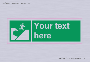 Custom Safe Condition Tsunami evacuation area